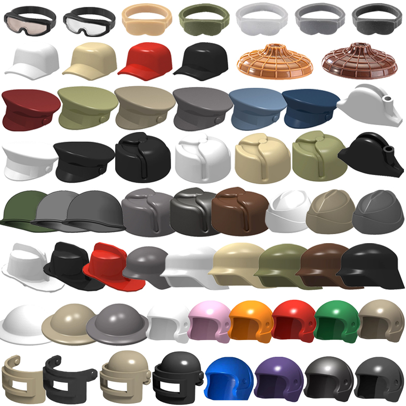 Lego Minifigure Holder - Accessori per Costruzioni Militari: Minifigure Soldati,