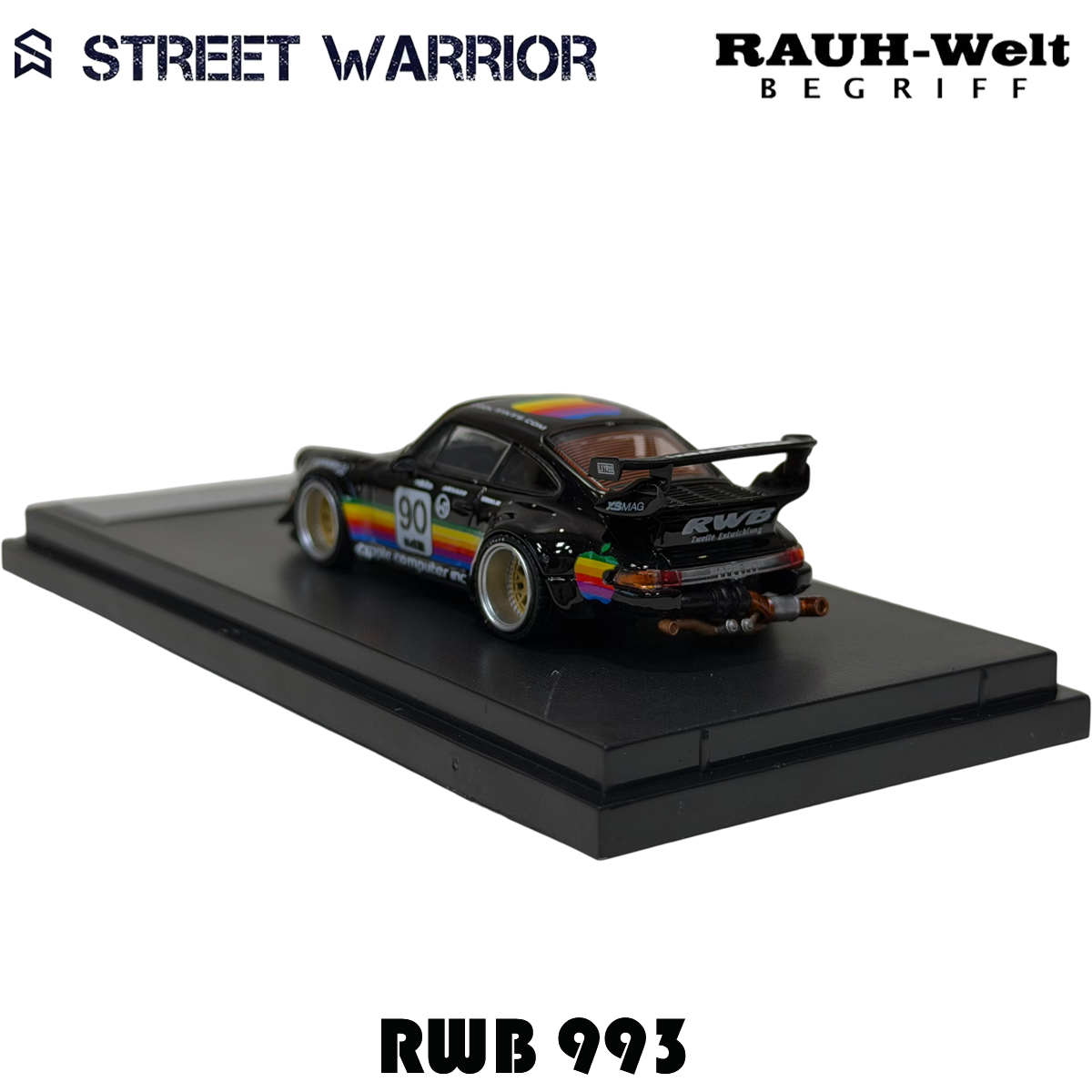 SW In Stock 1:64 RWB 993 Black - Die Cast Car 1 64 recensione e prezzo